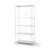 【新古品】ステンレスユニットシェルフ　ステンレス棚セット　ワイド　大