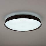 【新古品】ＬＥＤ木製シーリングライト　調光調色機能付　６畳