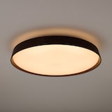 【新古品】ＬＥＤ木製シーリングライト　調光調色機能付　６畳