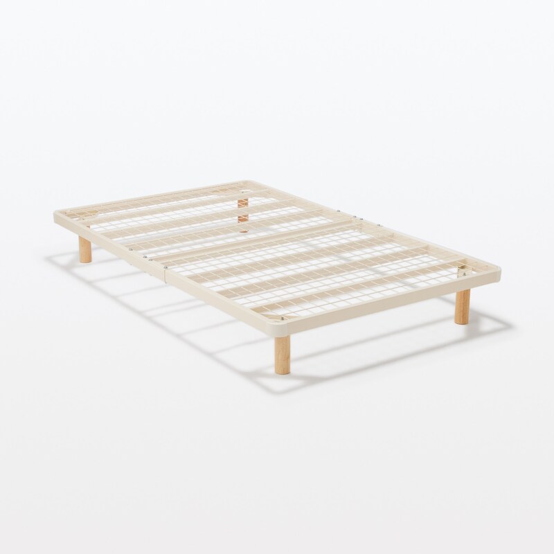 MUJI 無印良品 ビンテージ セミダブルベットフレーム （無印良品 