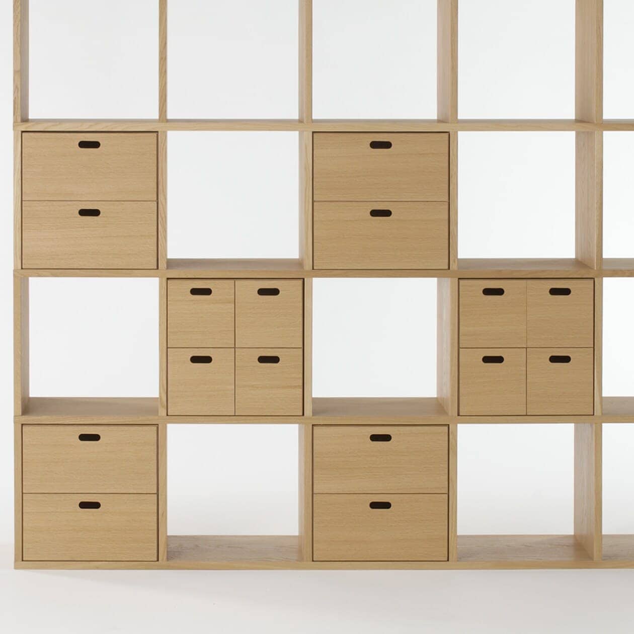 2個セット MUJI 無印良品 スタッキングチェスト 引き出し 2杯 オーク 1 新古品】スタッキングチェスト・引出し・2段／オーク材突板 | 無印良品
