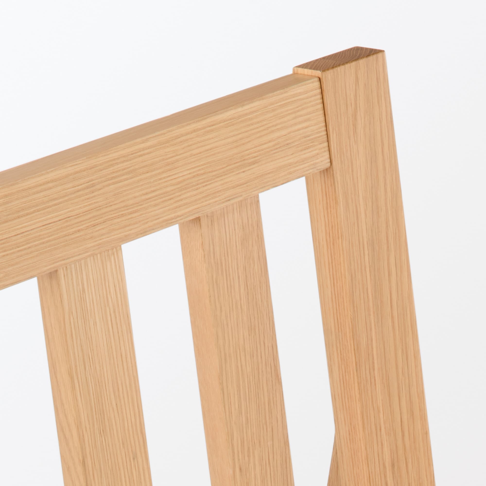 新古品】もたれかかれる木製ベッド オーク材突板 シングル | 無印良品