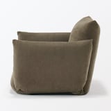 【新古品】リクライニング　フロアソファ　１シーター　ブラウン