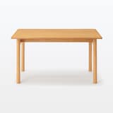 【新古品】木製テーブル　１４０×８０ｃｍ