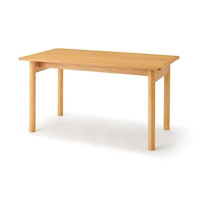 【新古品】木製テーブル　１４０×８０ｃｍ