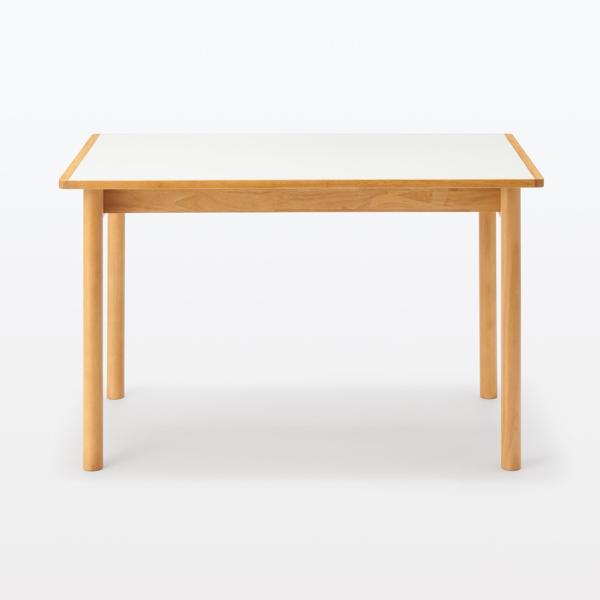 【新古品】木製テーブル　１２０×７０ｃｍ　メラミン天板