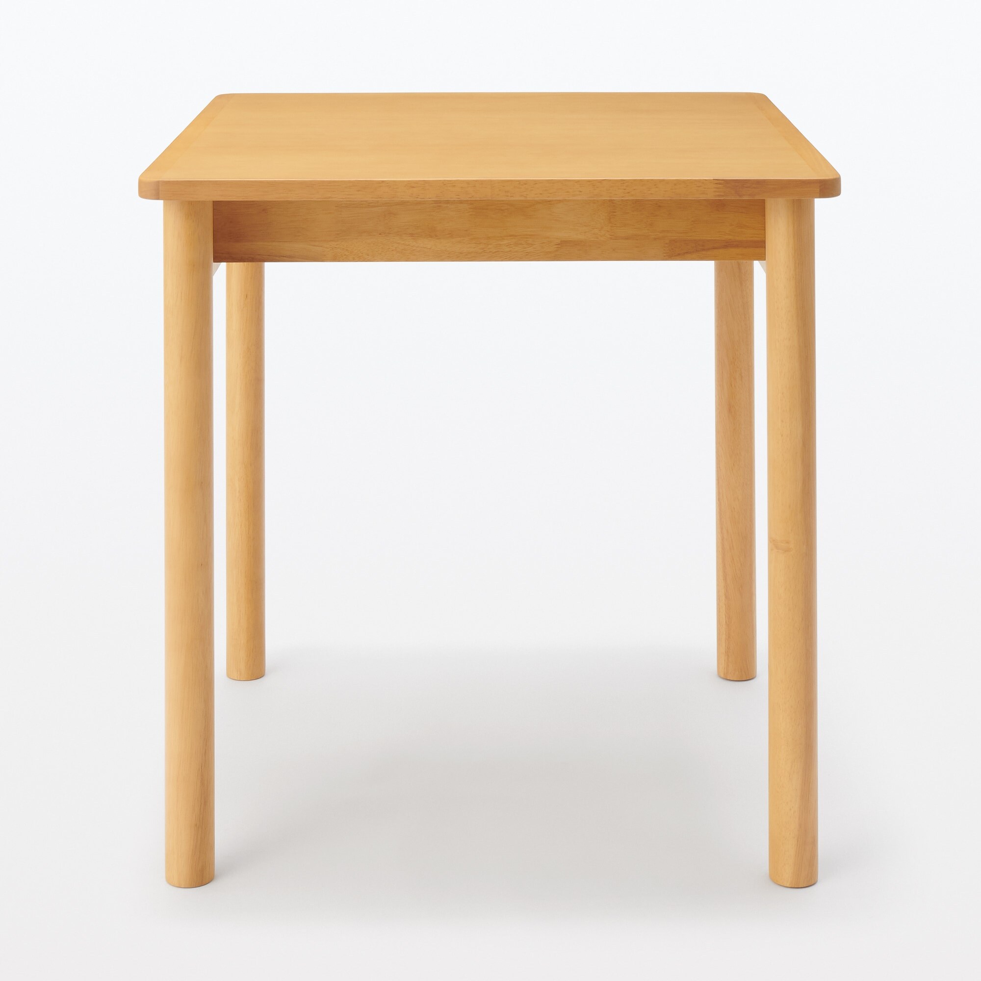 【新古品】木製テーブル　７０×７０ｃｍ