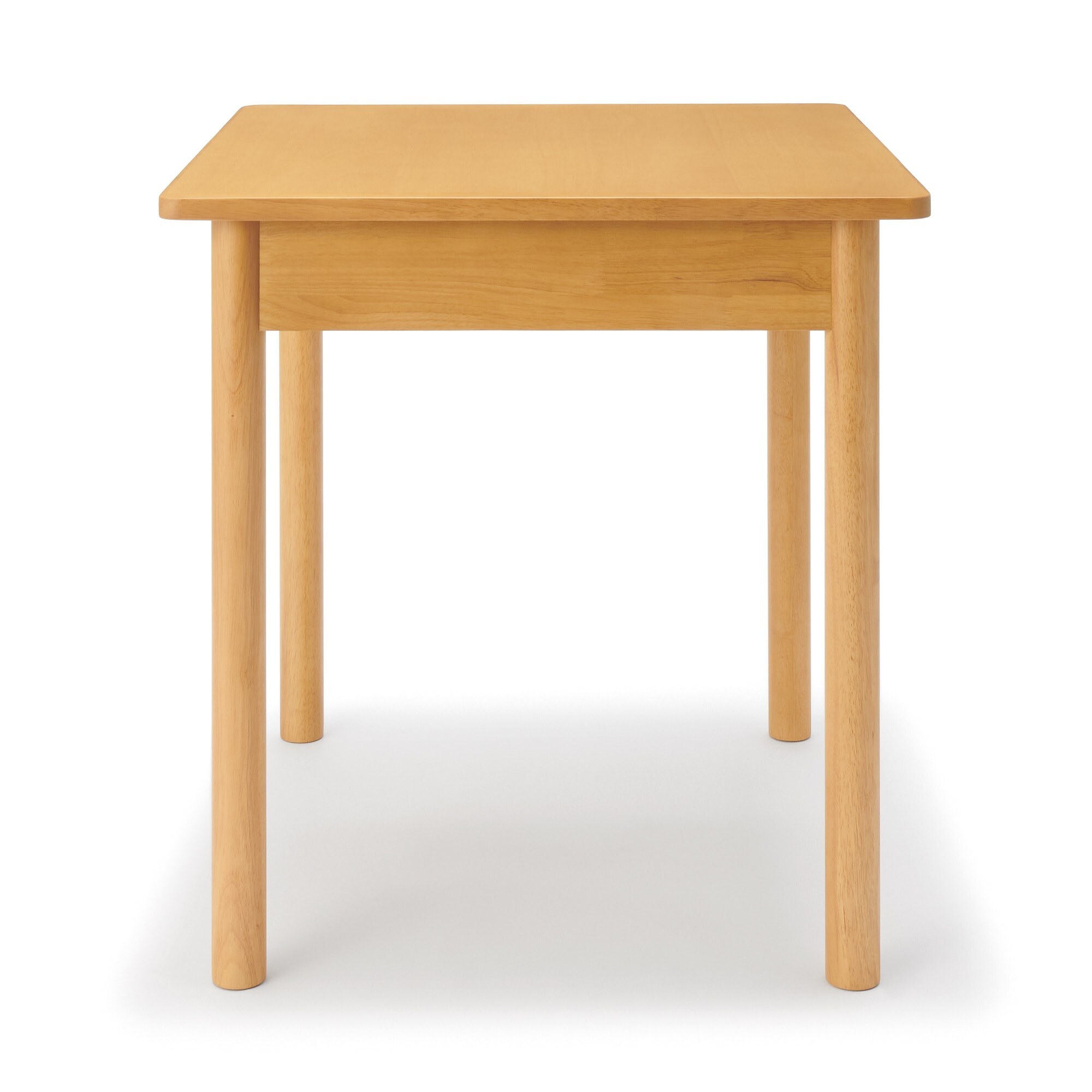 【新古品】木製テーブル　７０×７０ｃｍ