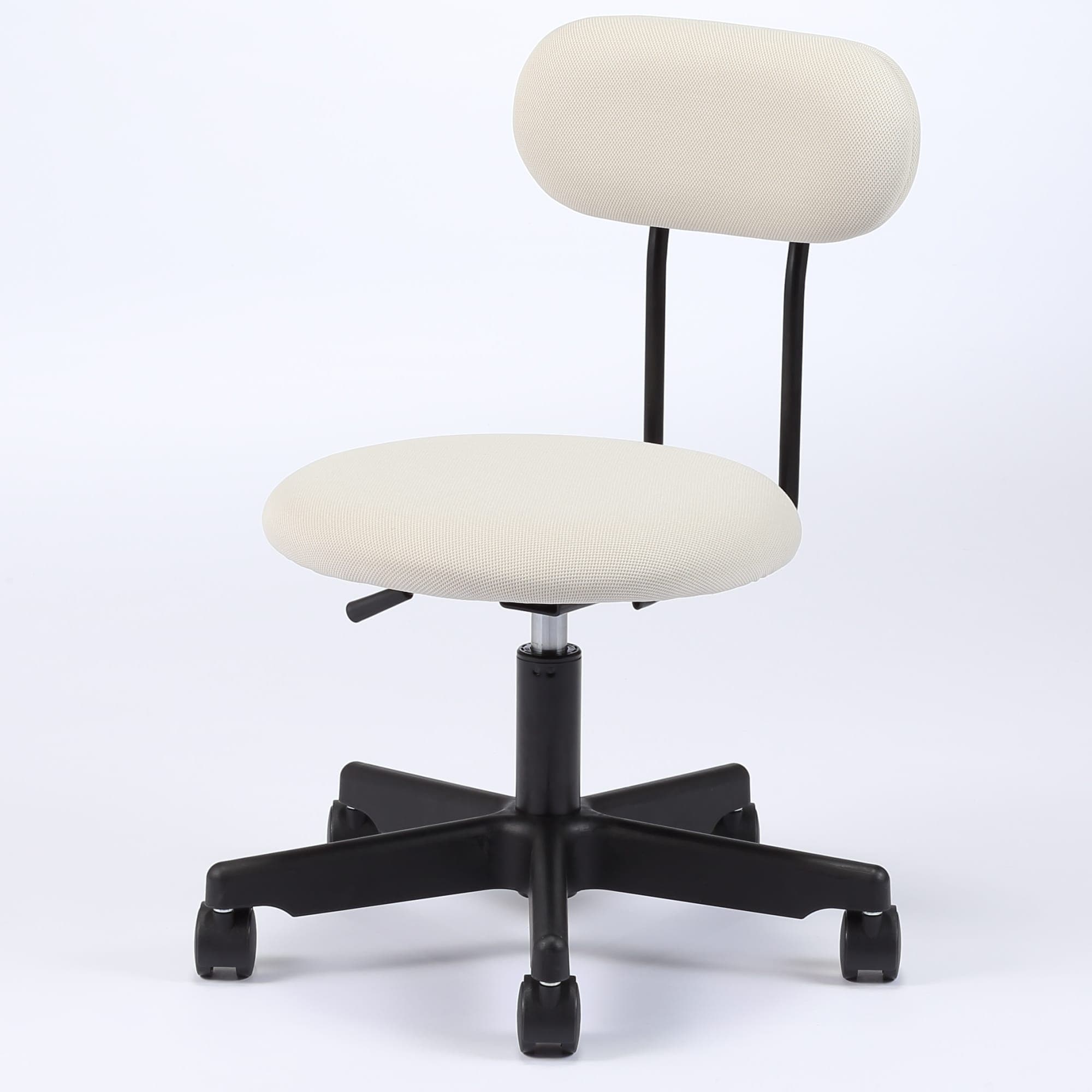 新古品】ワーキングチェア・ガススプリング昇降式・グレー | 無印良品