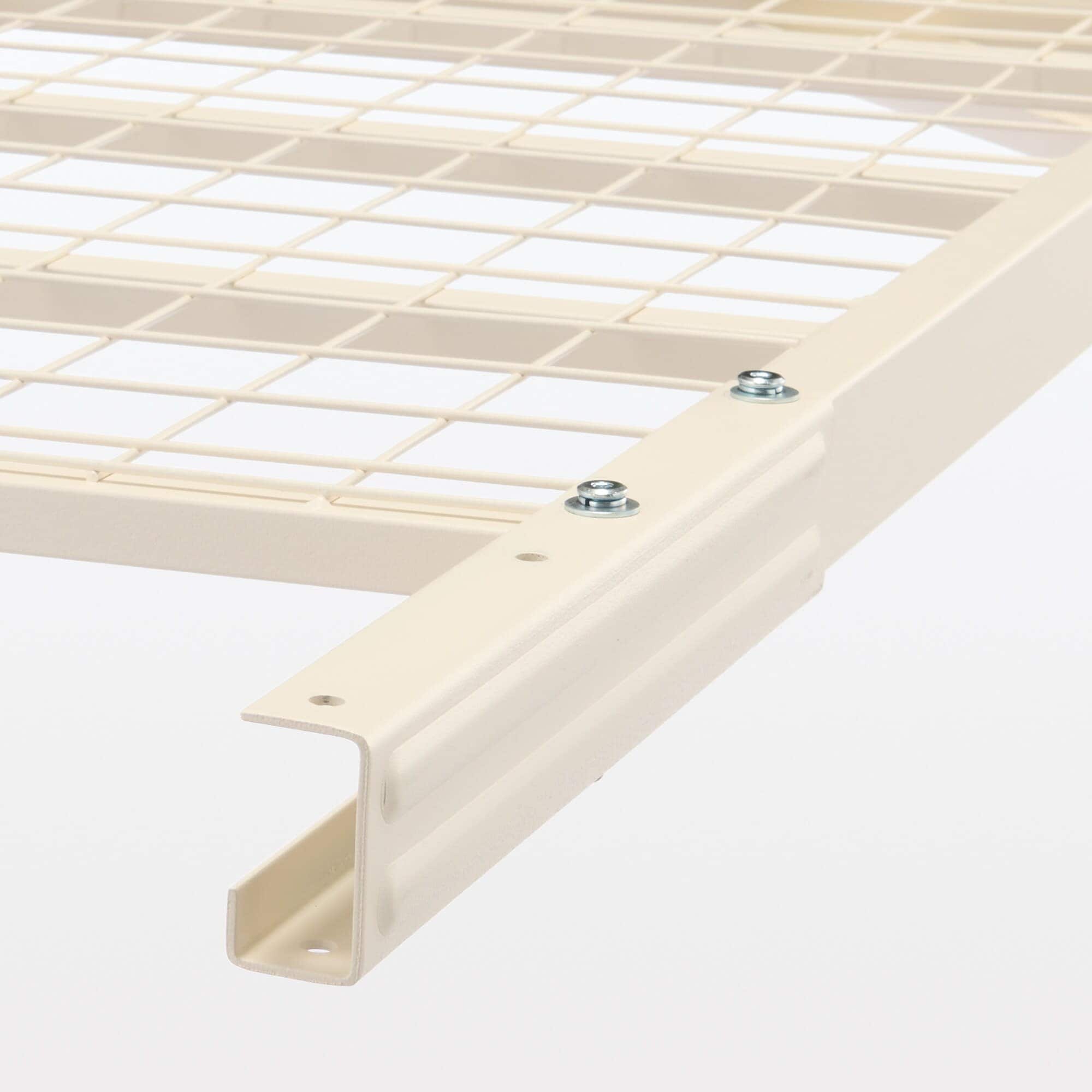 【新古品】脚付マットレス　ポケットコイル　（洗えるカバー　組み立て仕様）ダブル