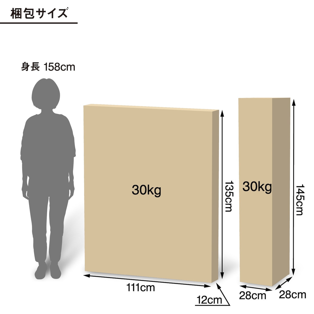 【新古品】脚付マットレス　ポケットコイル　（洗えるカバー　組み立て仕様）ダブル