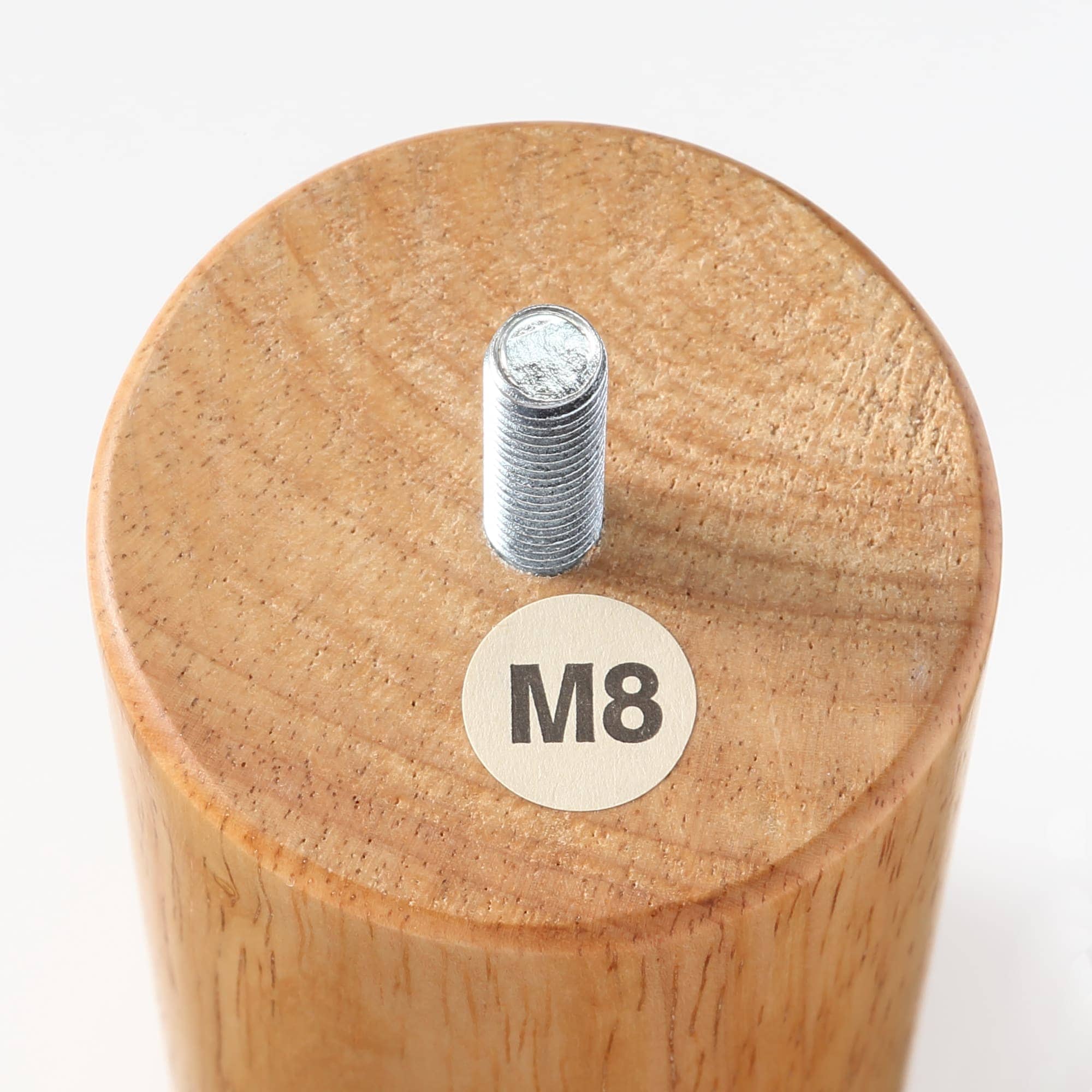 新古品】木製脚 12cm ナチュラル（M8） | 無印良品
