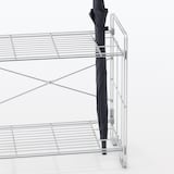 【新古品】中でも外でも使えるワイヤーラック　ミニ