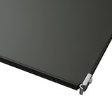 【新古品】ステンレスユニットシェルフ用・追加棚・ダークグレー