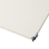 【新古品】ステンレスユニットシェルフ用・追加棚・ライトグレー