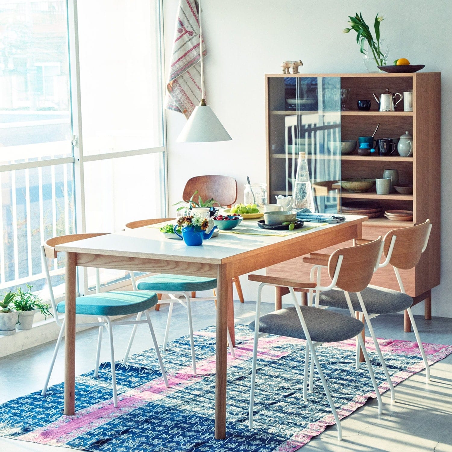 【IDEE】無印良品ダイニングテーブル1400 IDEE］SOUDIEUX TABLE 1400 | 無印良品
