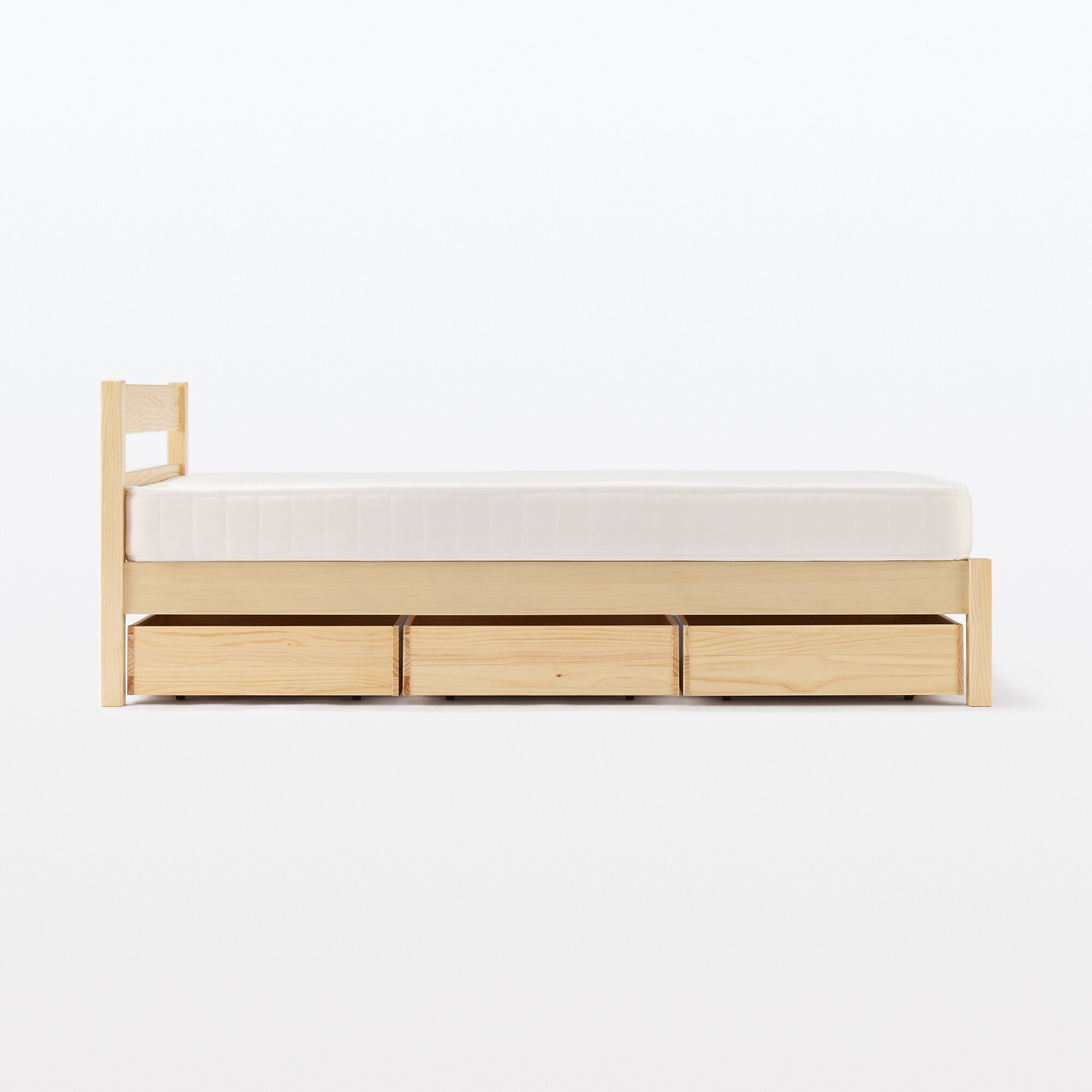新古品】木製ベッド | 無印良品