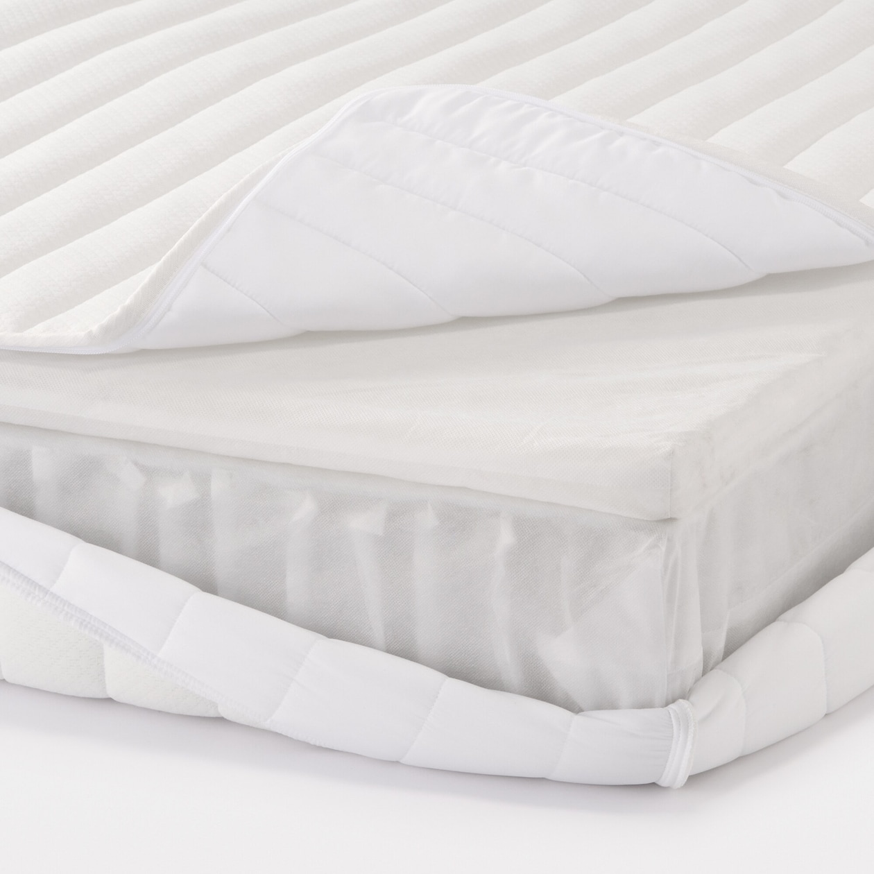 【新古品】寝返りしやすく通気性のよいマットレス　超高密度ポケットコイル