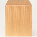 【新古品】コの字の家具　積層合板　オーク材　幅７０ｃｍ