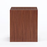 【新古品】コの字の家具　積層合板　ウォールナット材　幅３５ｃｍ