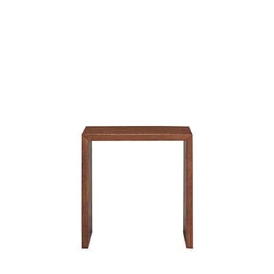 【新古品】コの字の家具　積層合板　ウォールナット材　幅３５ｃｍ