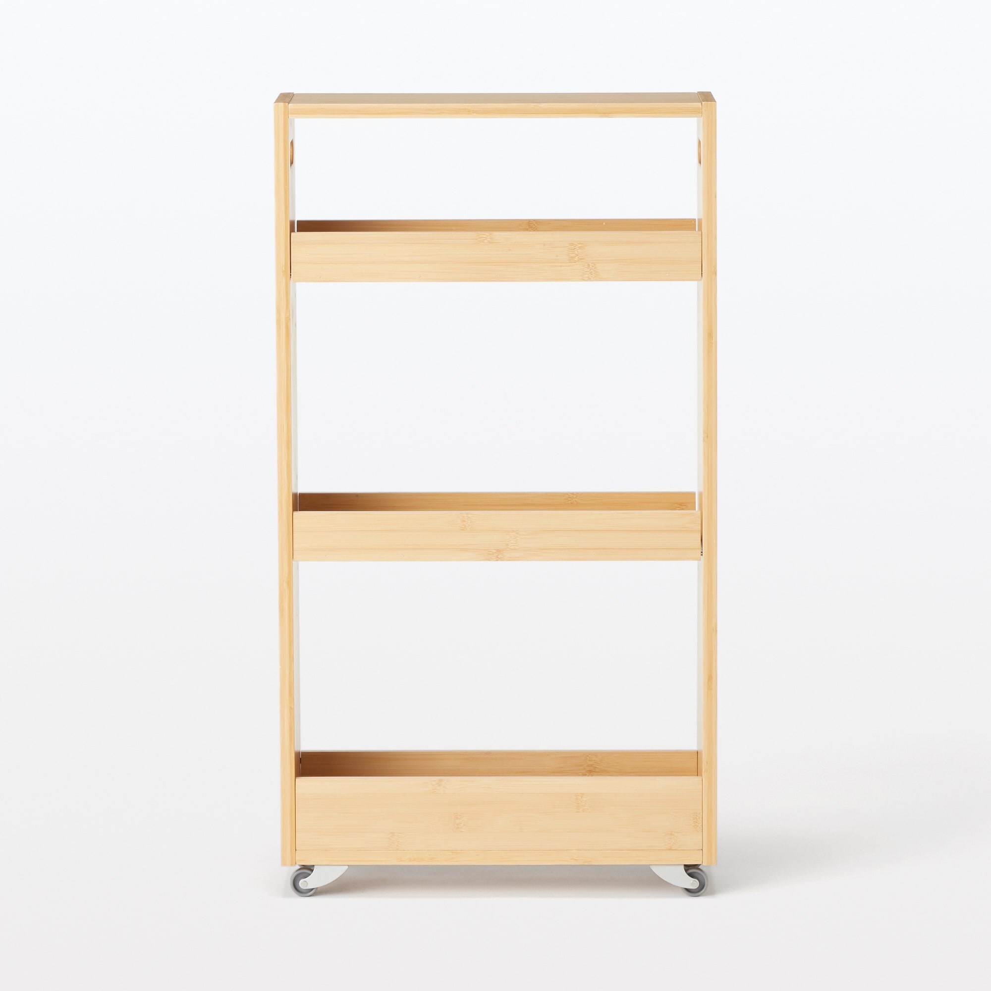 【新古品】竹材　スリムワゴン