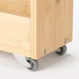 【新古品】竹材　スリムワゴン