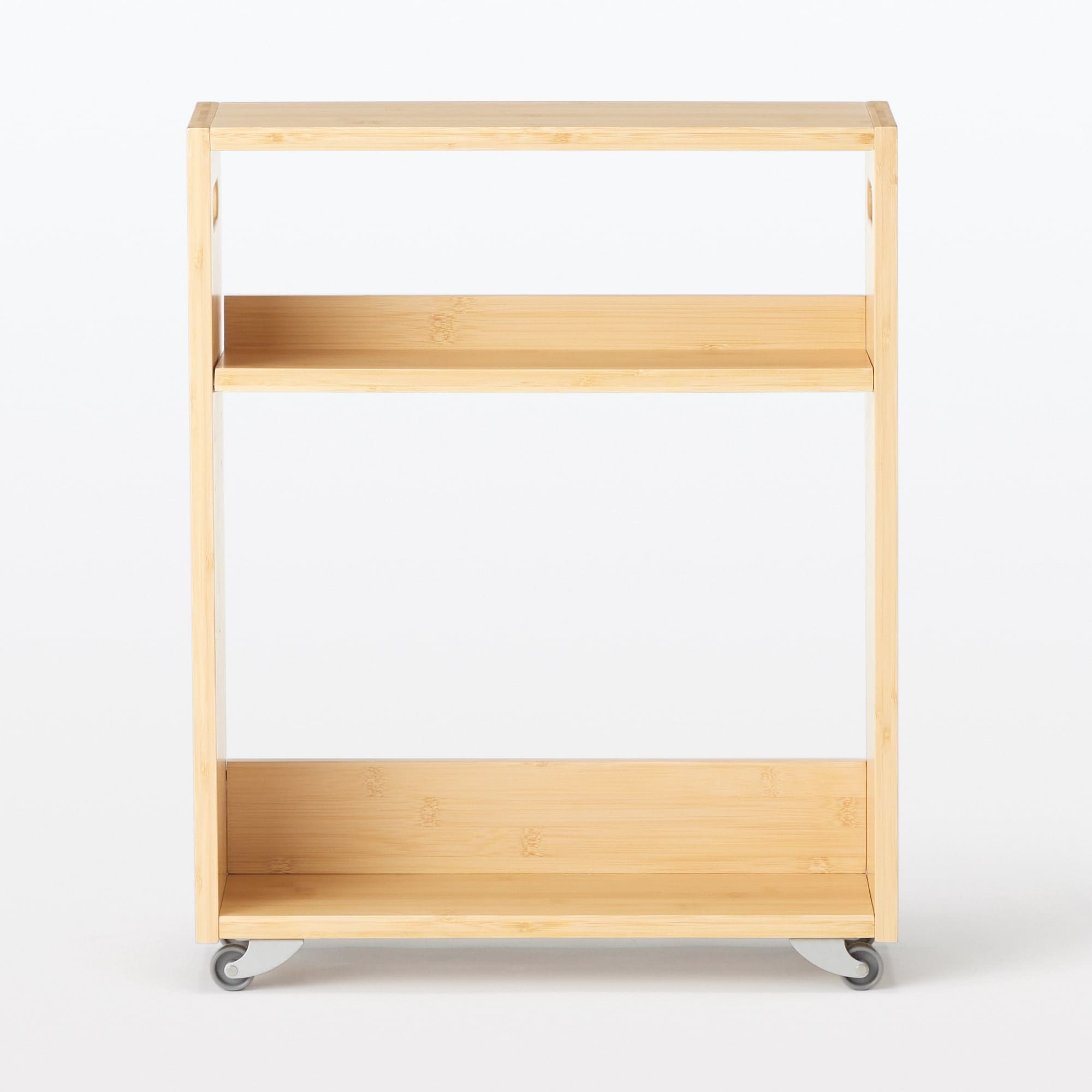 新古品】竹材 スリムワゴン | 無印良品