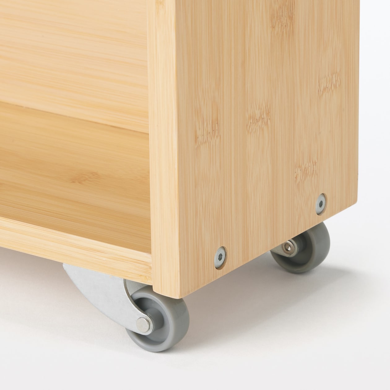 【新古品】竹材　スリムワゴン