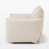 【新古品】リクライニング　フロアソファ　１シーター　ベージュ