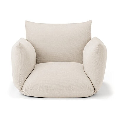 【新古品】リクライニング　フロアソファ　１シーター