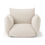 【新古品】リクライニング　フロアソファ　１シーター　ベージュ