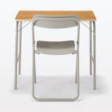 【新古品】スチールパイプテーブル