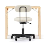 【新古品】パイン材テーブル・折りたたみ式