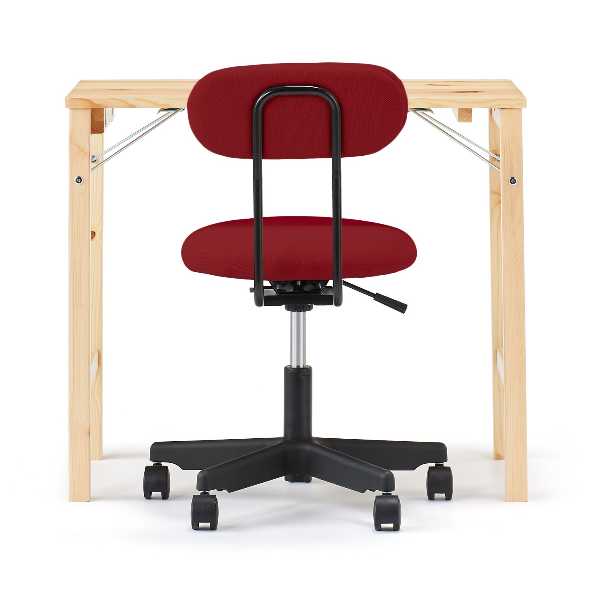 【新古品】パイン材テーブル・折りたたみ式