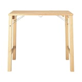 【新古品】パイン材テーブル・折りたたみ式