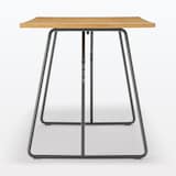 【新古品】木製折りたたみテーブル