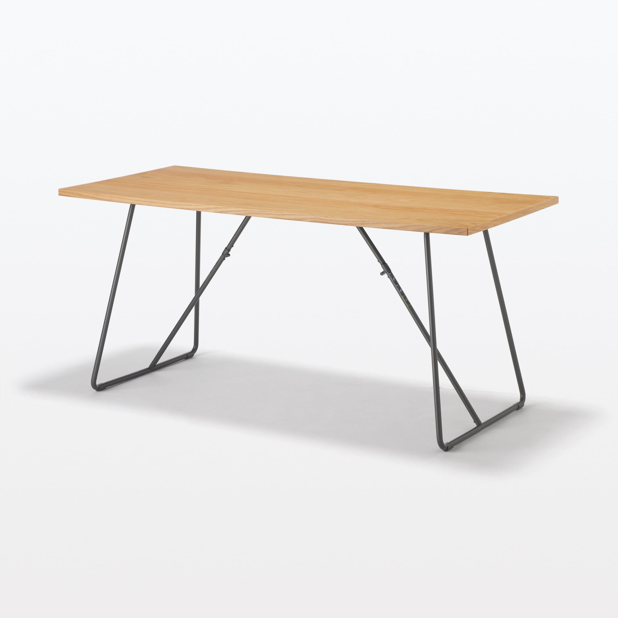 【新古品】木製折りたたみテーブル