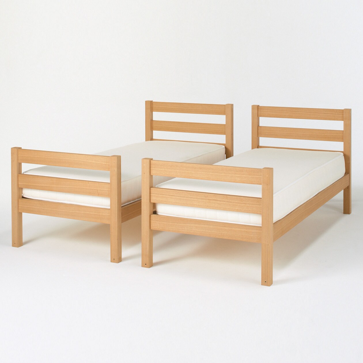 新古品】木製2段ベッド | 無印良品