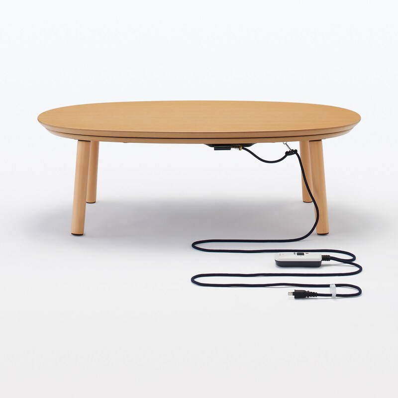 新古品】楕円こたつ 小 | 無印良品 