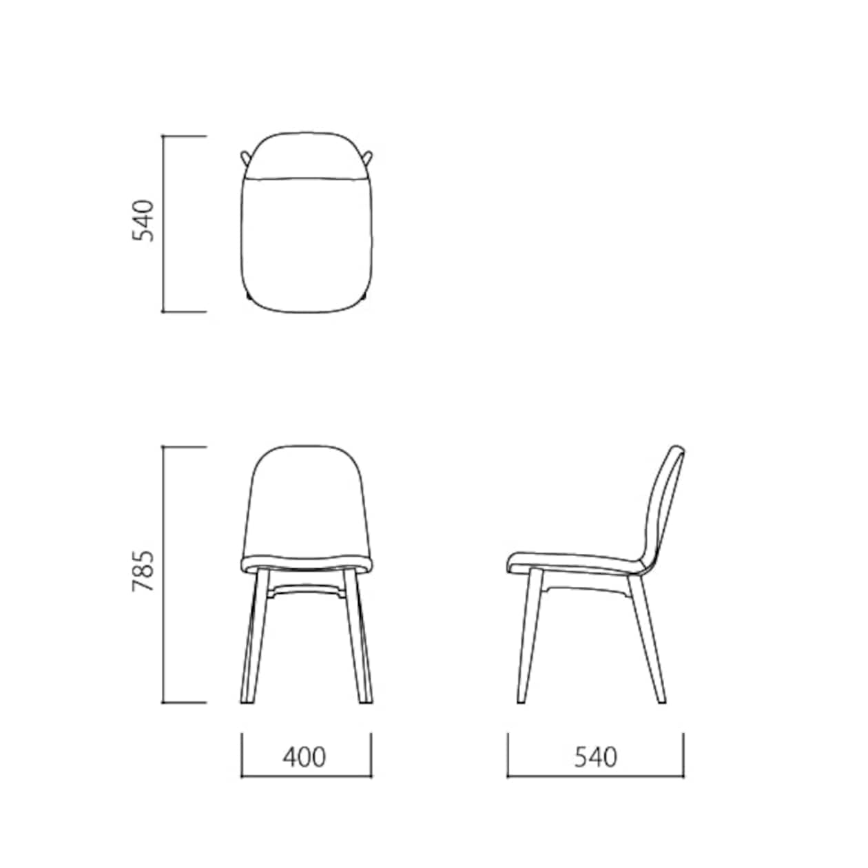 【新古品】［ＩＤＥＥ］ＣＯＣＨＯＮＮＥＴ　ＣＨＡＩＲ　ＧＲＡＹ　ＮＡ　Ｌｅｇｓ