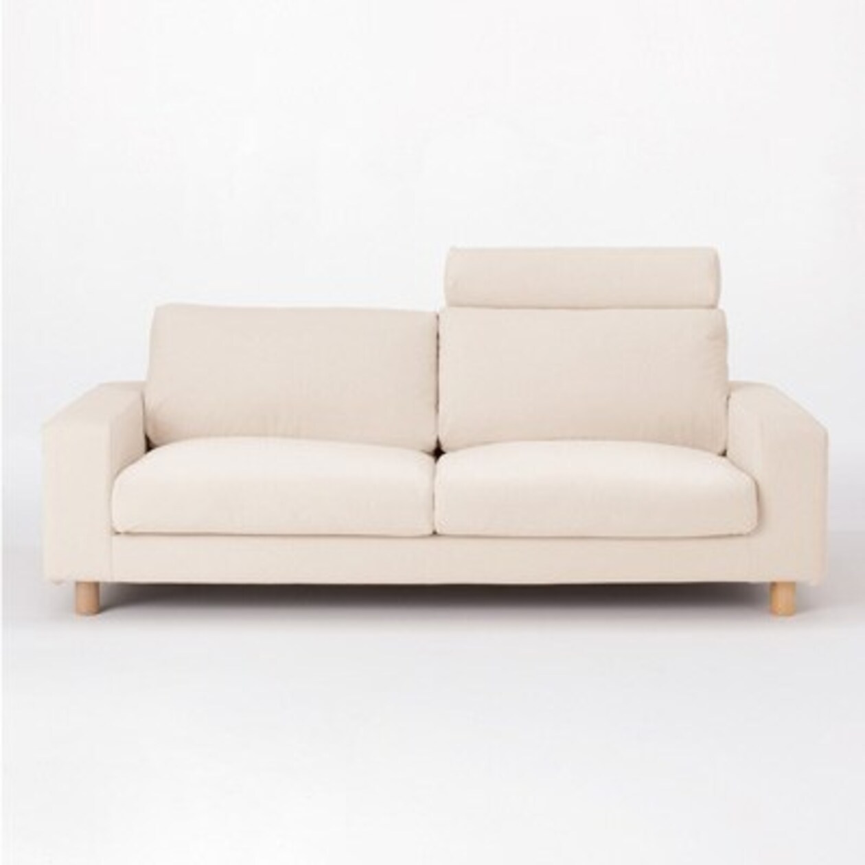 【新古品】ソファ本体・ヘッドレスト・２．５シーター用