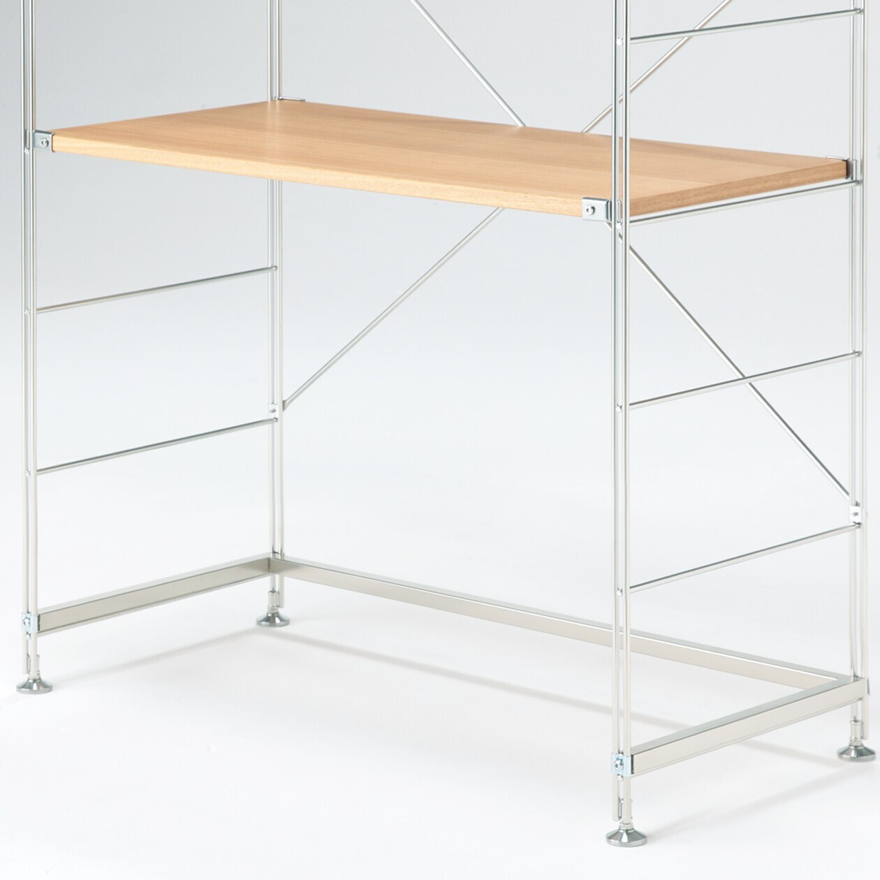 【新古品】ステンレスユニットシェルフ用帆立補強パーツ８４ｃｍ