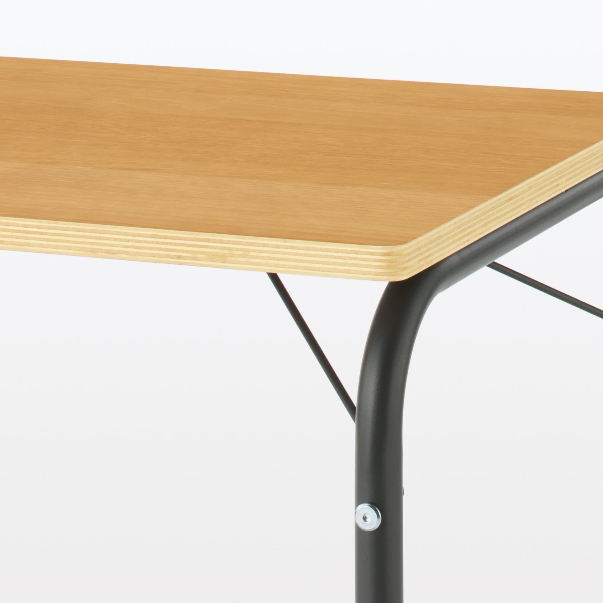 【新古品】スチールパイプテーブル