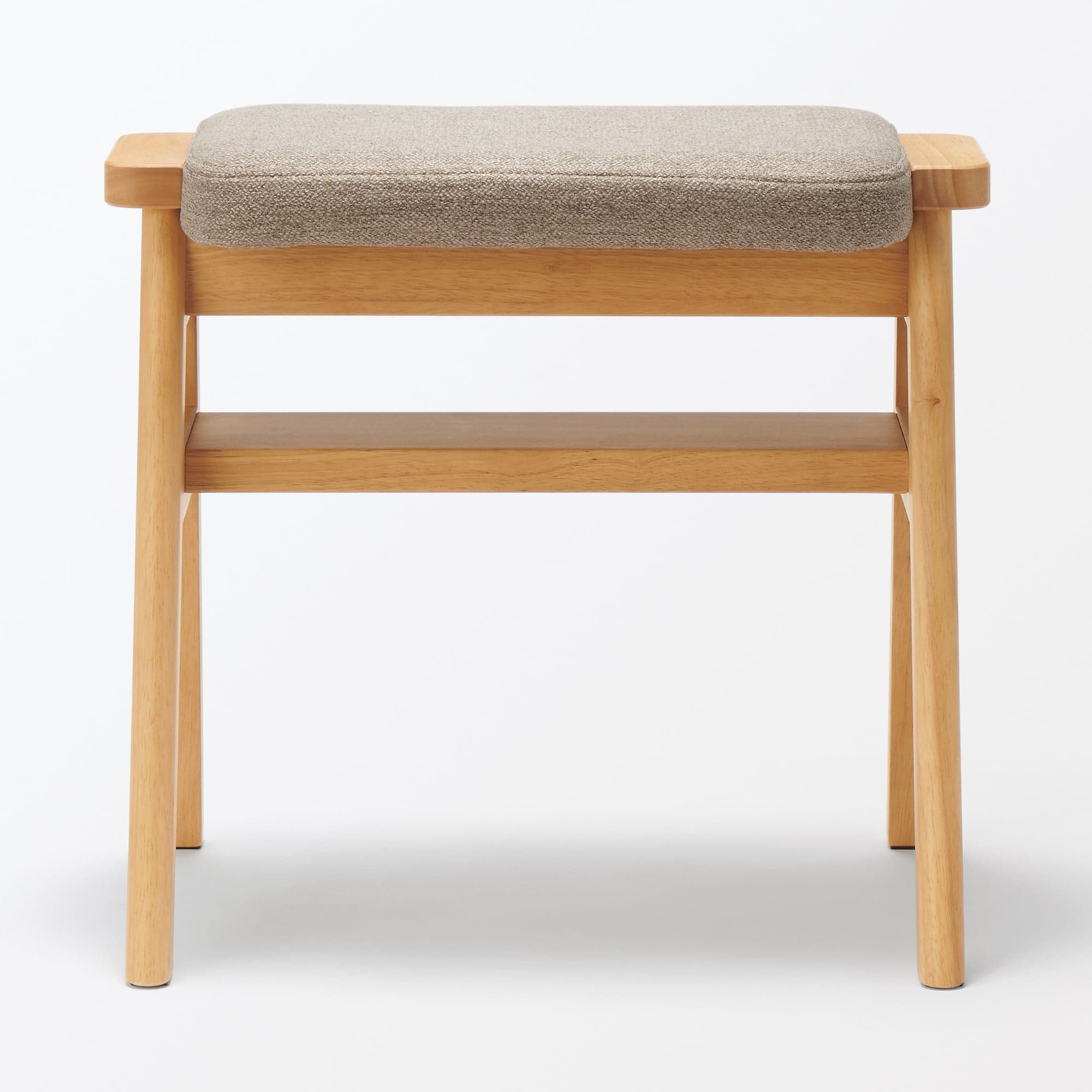 ⭐︎新品未使用⭐︎無印良品　木製スタッキングスツール　ライトブラウン 再生ポリエステル混 木製スタッキングスツール ライトブラウン | 無印良品