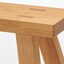 【新古品】木製ベンチ　小