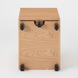 【新古品】木製デスクキャビネット