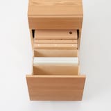 【新古品】木製デスクキャビネット