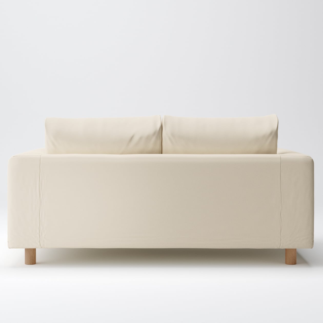 【新古品】ソファ本体・２シーター・フェザー・ポケットコイル