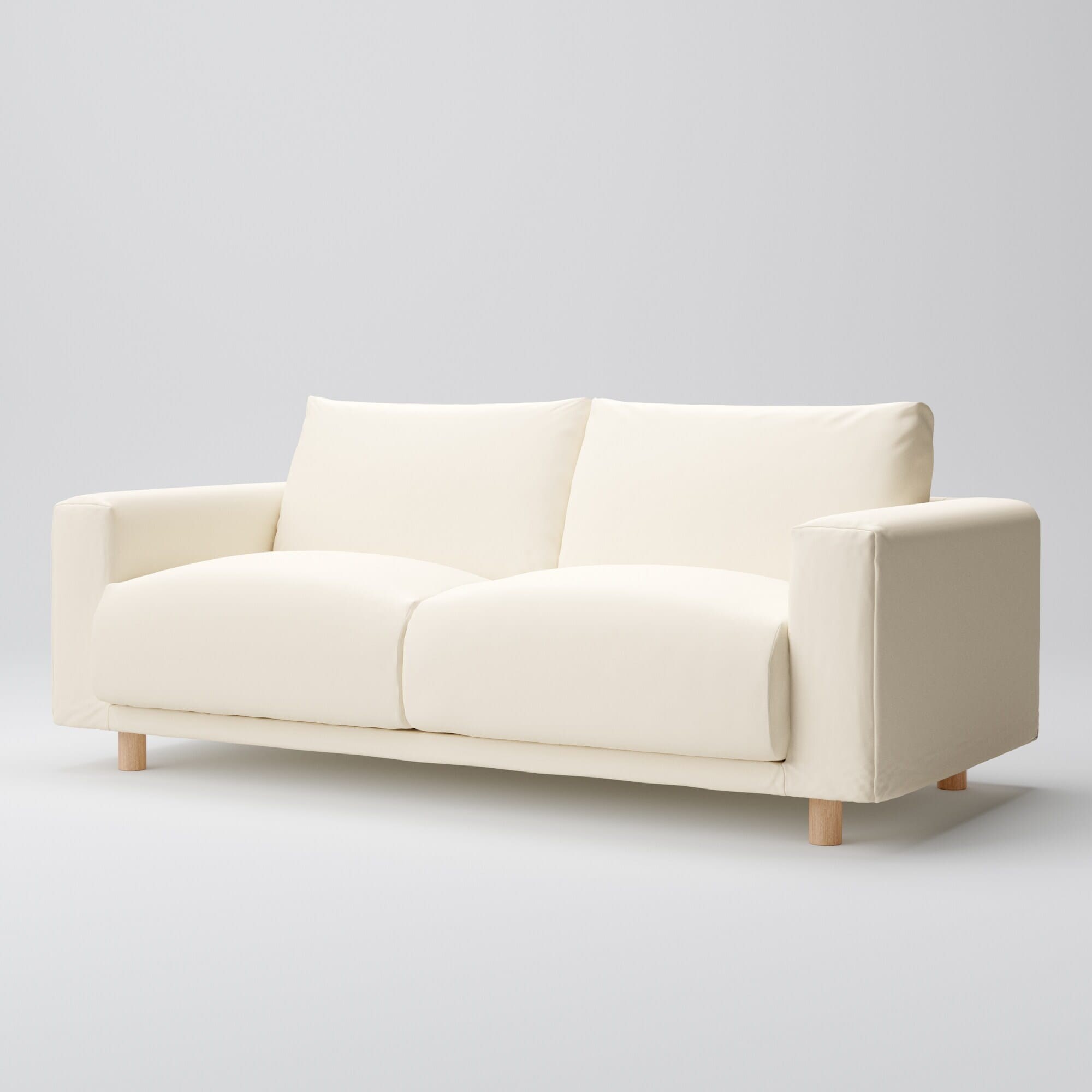 【新古品】ソファ本体・２．５シーター・フェザー・ポケットコイル